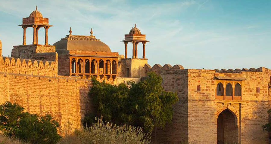 Kuchaman City, India